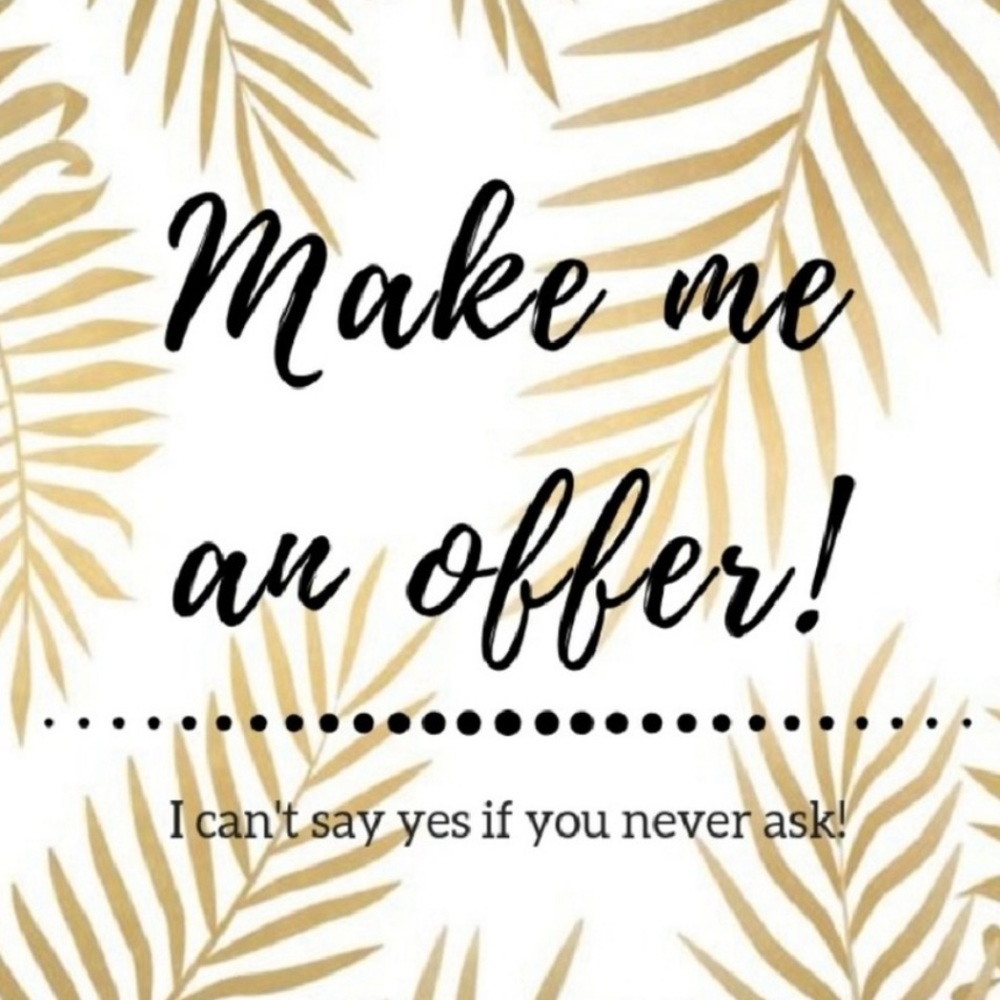 Open to offers!